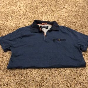 Men’s Denim & Flower polo shirt